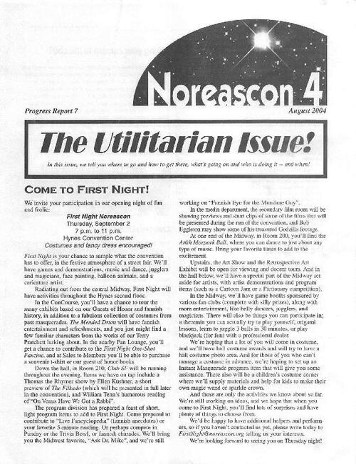 Pre-Con Volunteer Schedule